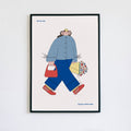 'On My Way To Get A Little Treat' A5 Art Print