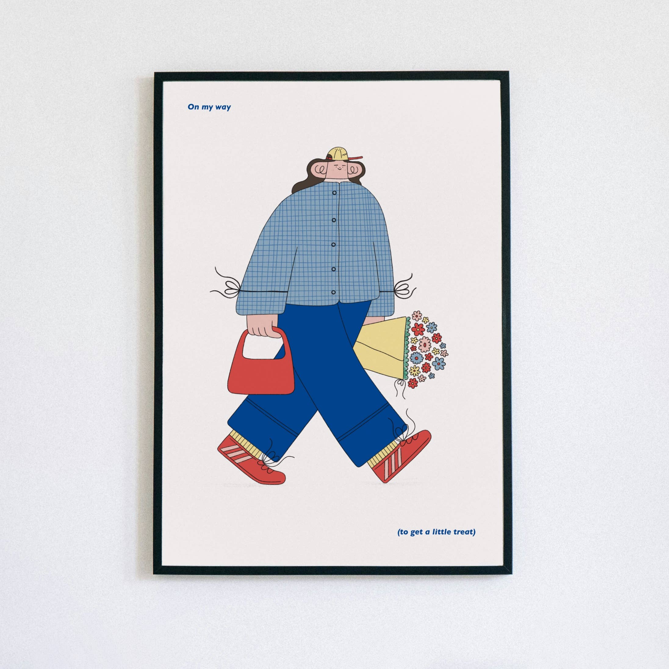 'On My Way To Get A Little Treat' A5 Art Print