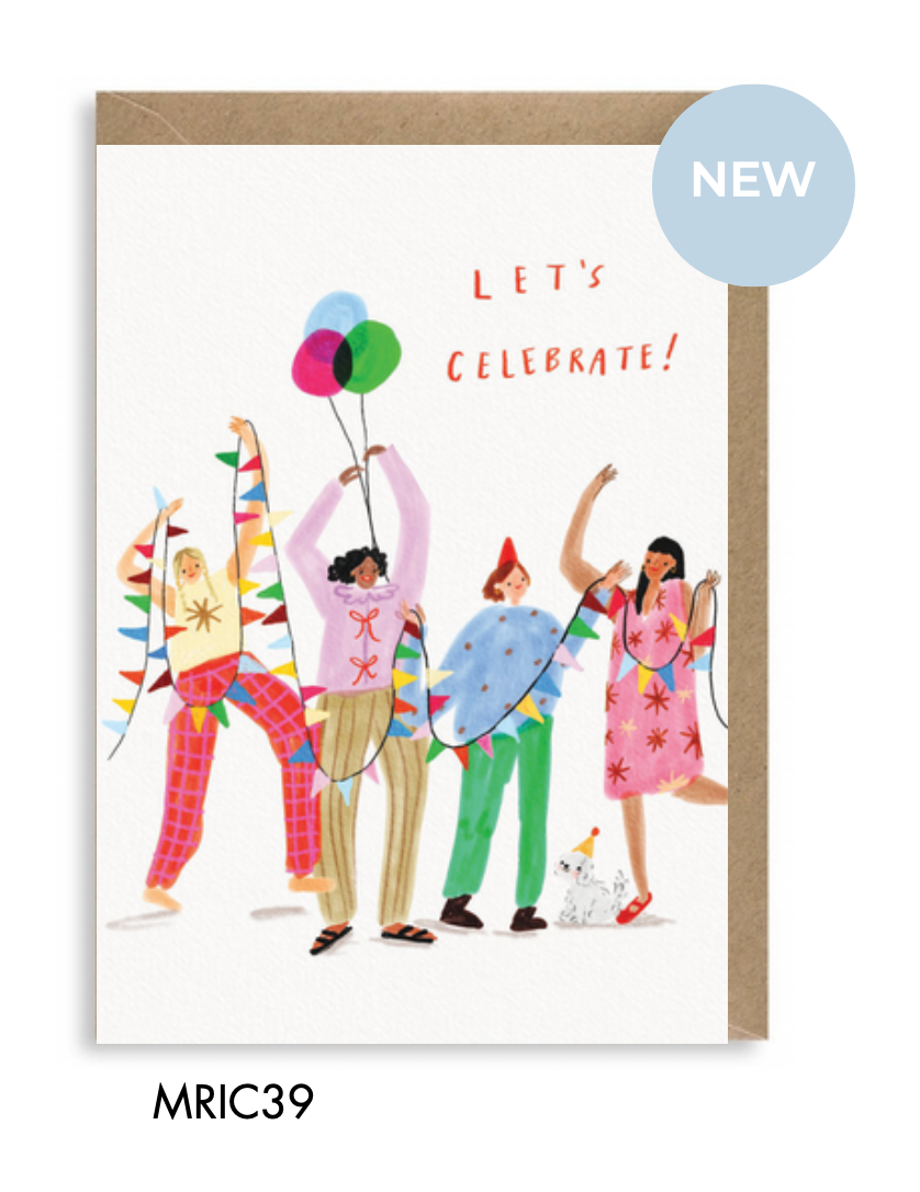 Let's Celebrate Greeting Card