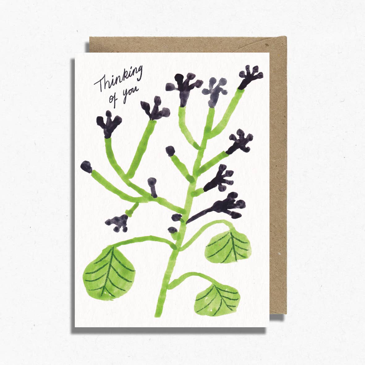Thinking of You Flowers Greeting Card