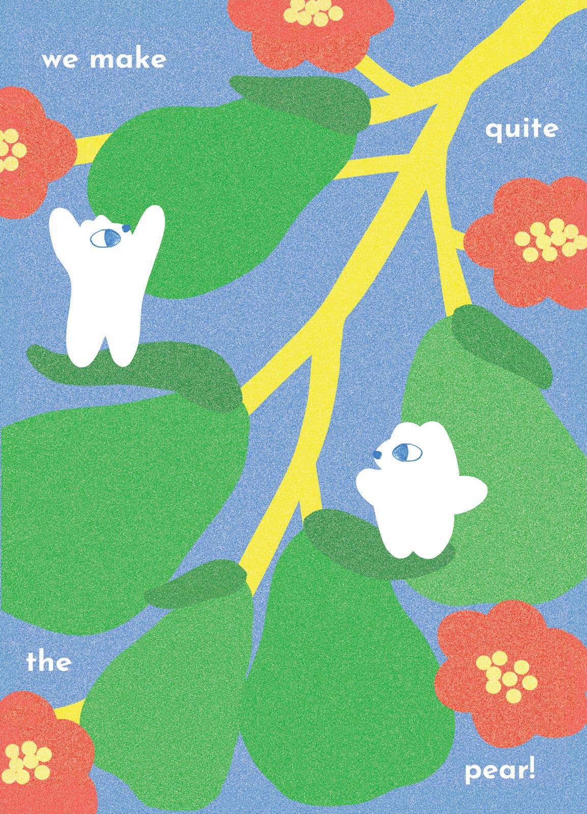 Quite The Pear Greeting Card