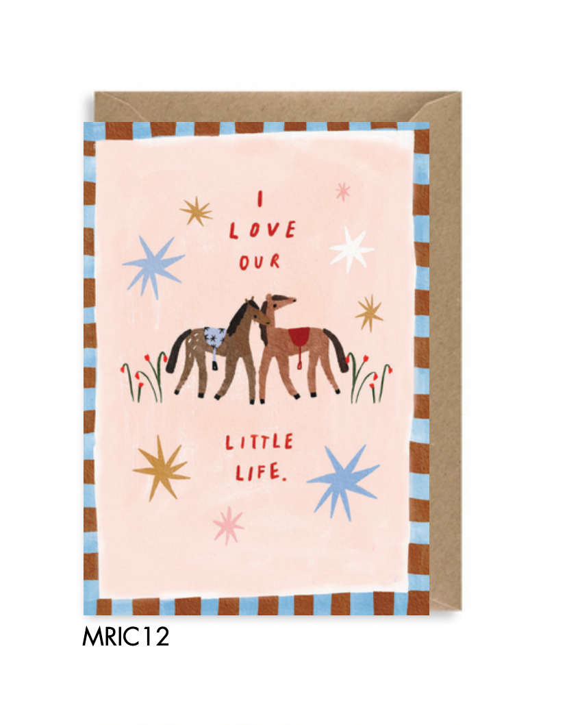 I Love our Little Life Greeting Card