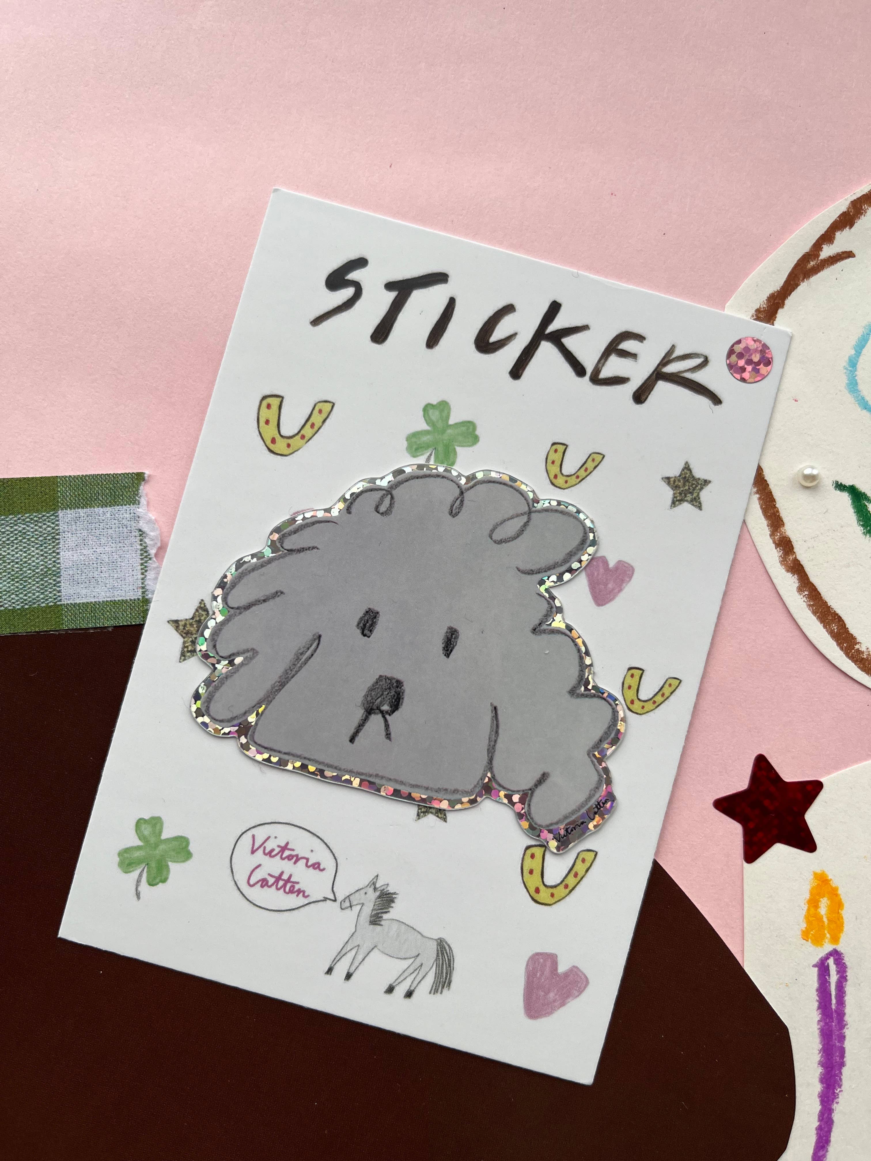 Dog Animal Pal Vinyl Sticker