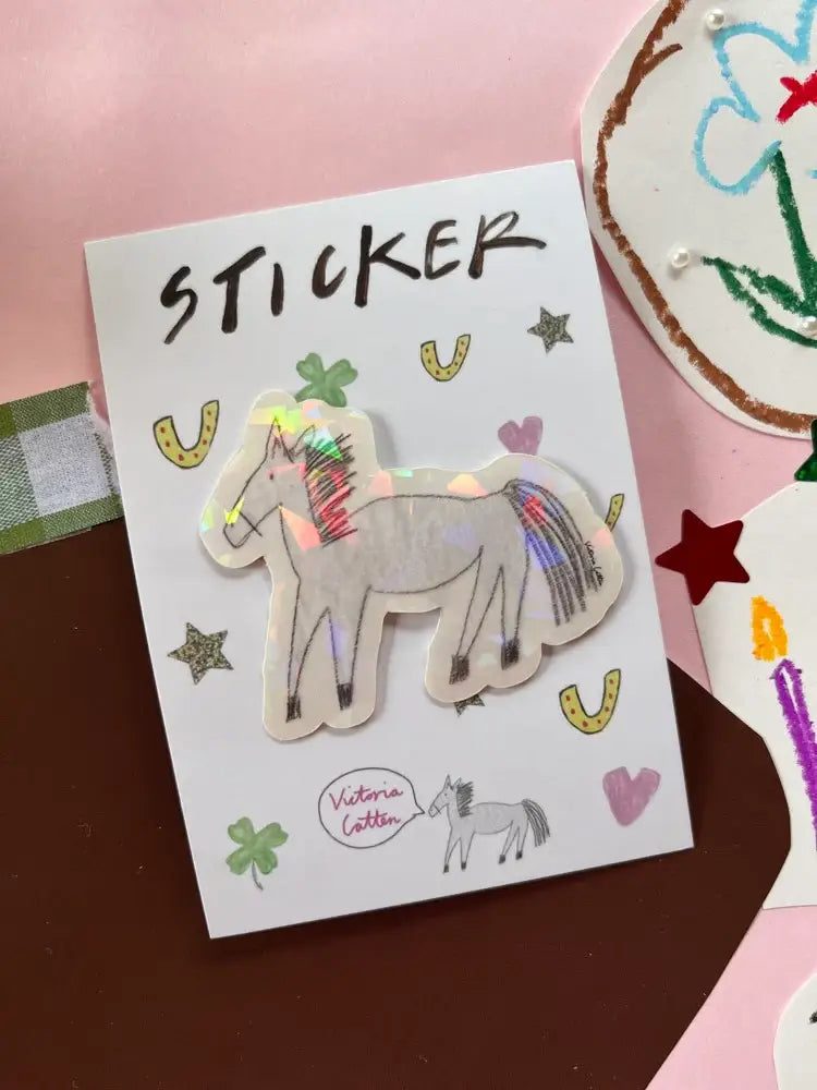 Pony Animal Pal Vinyl Sticker