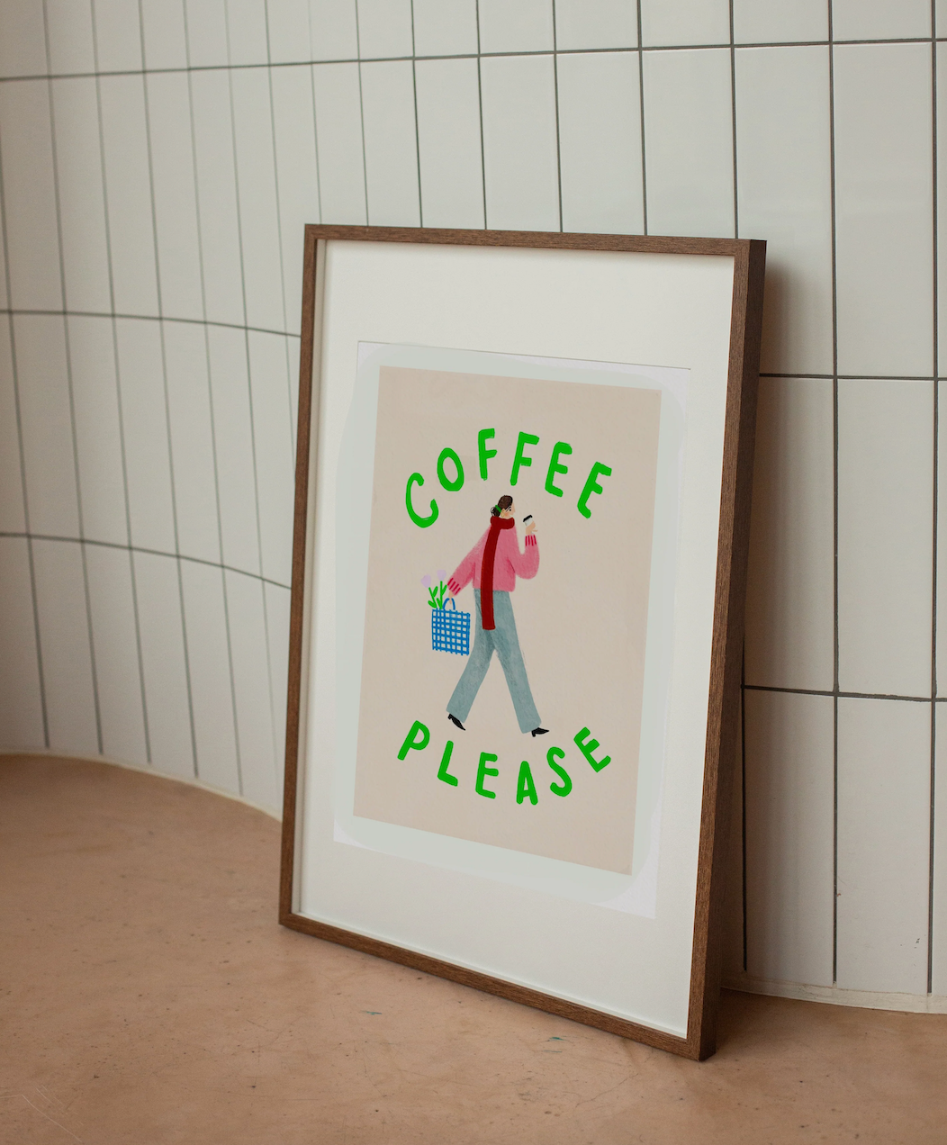 Coffee Please A4 Print