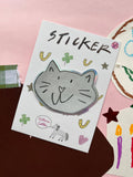 Cat Animal Pal Vinyl Sticker