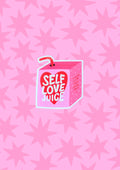Self Love Juice Box Matte Vinyl Sticker