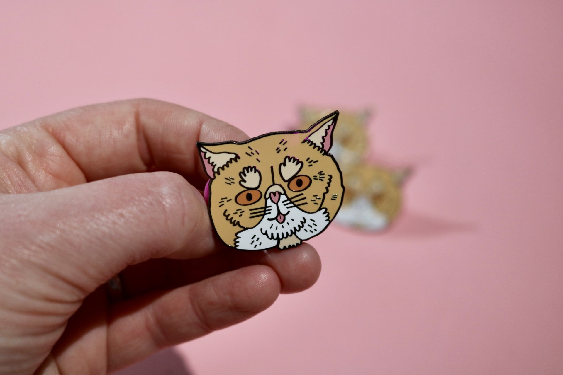 Marzi Cat Enamel Pin