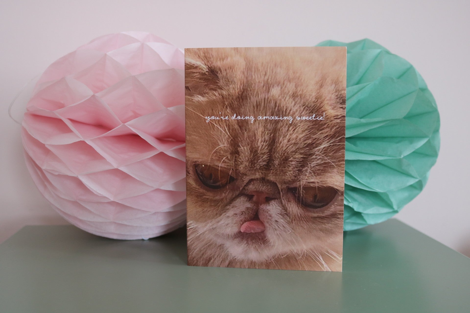 You're Doing Amazing Sweetie Greeting Card