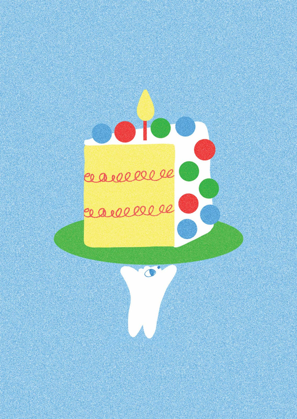 Big Slice Of Cake Greeting Card