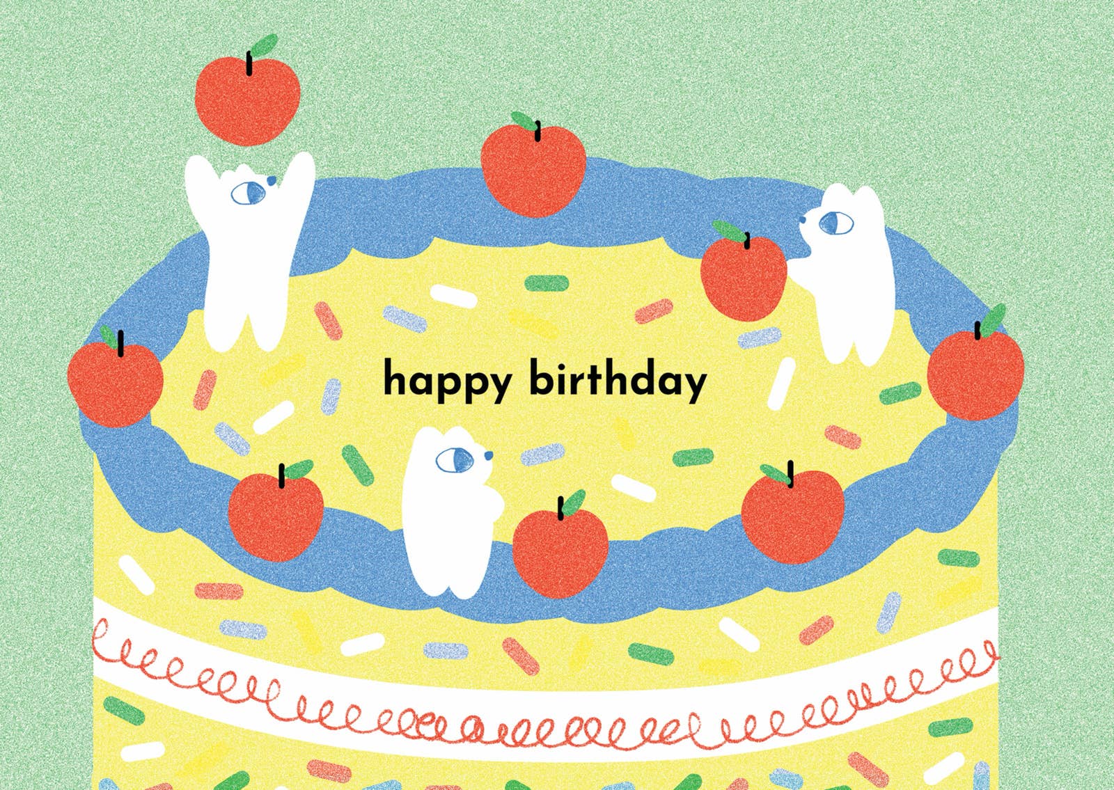 Finishing Touches Cake Greeting Card