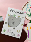 Bear Animal Pal Vinyl Sticker