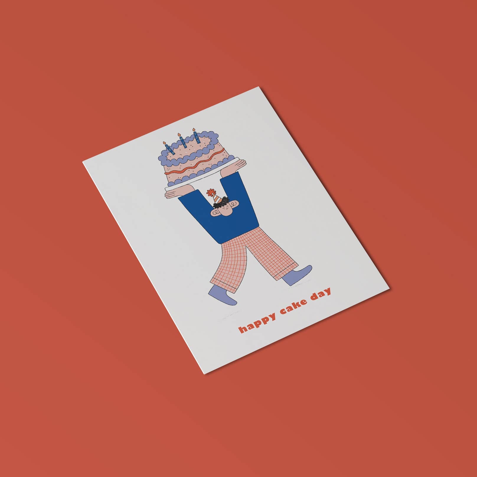 Happy Cake Day Greeting Card