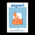 Negroni Risograph Print | Cocktail| Colourful