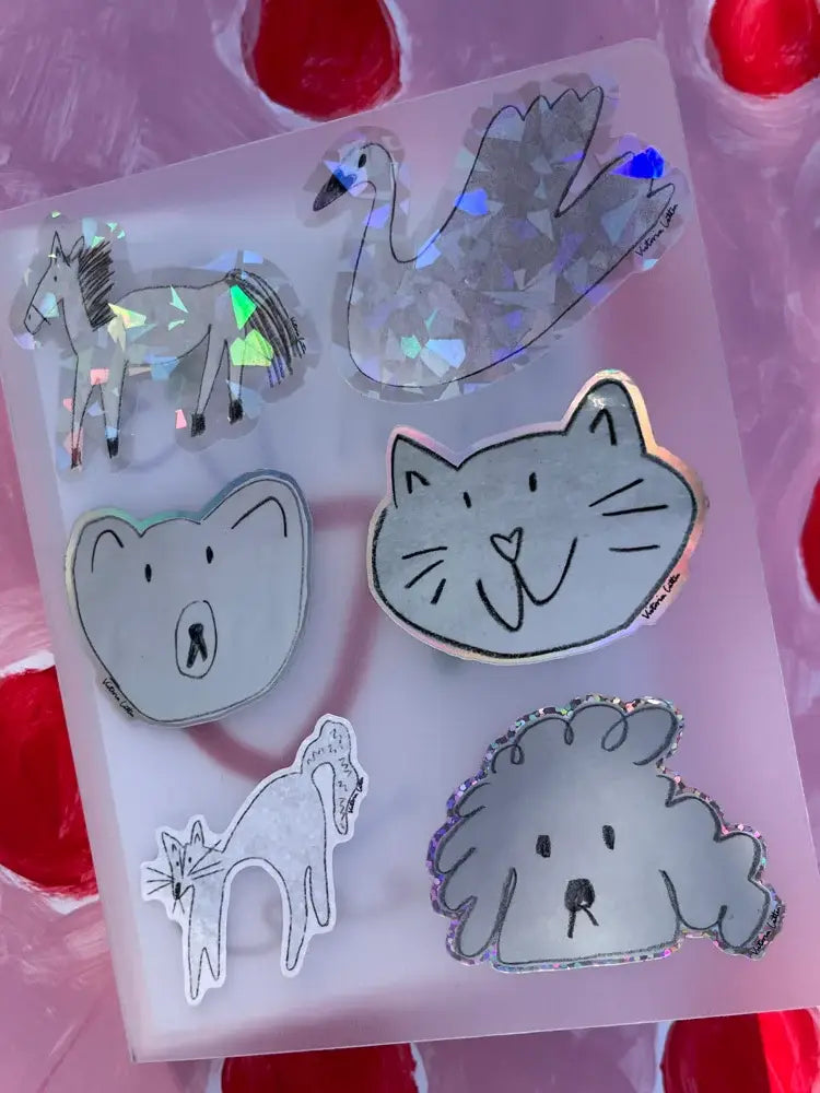 Cat Animal Pal Vinyl Sticker