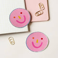 Smiley Face Holographic Vinyl Sticker